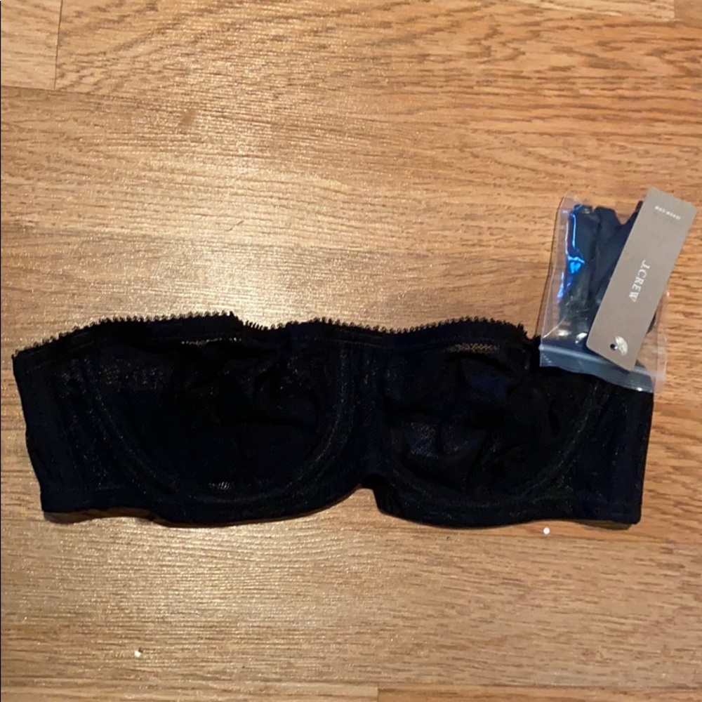 Black jcrew bra 32A